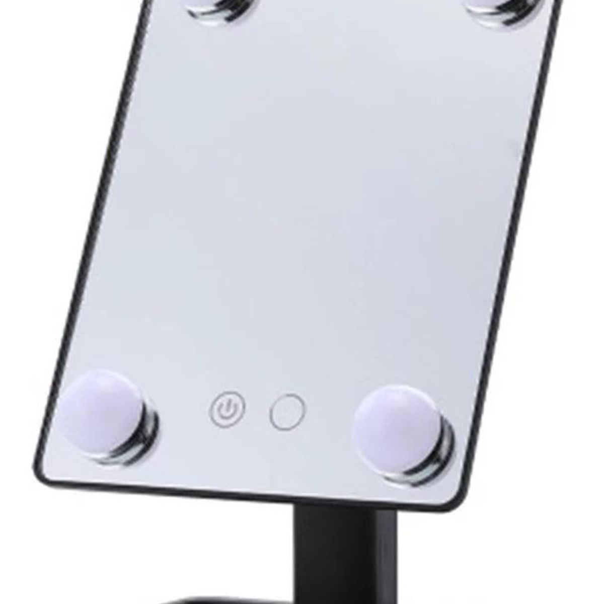 GENERICO - Espejo LED Táctil con 4 Bombillas para Maquillaje Giratorio