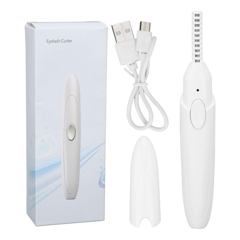 GENERICO - Rizador de Pestañas Calentado USB Recargable con Control Térmico