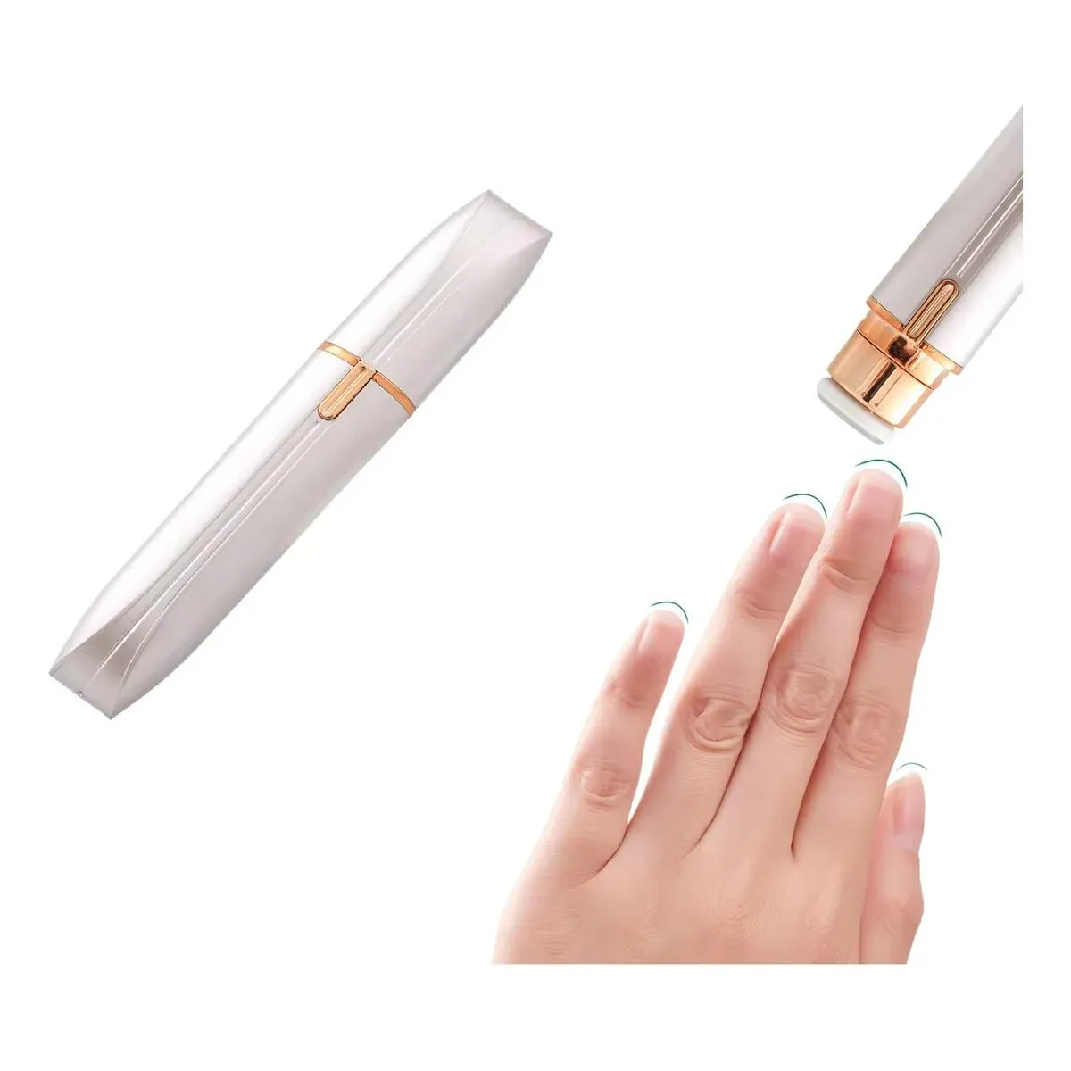 GENERICO - Limador de Uñas Eléctrico Recargable USB para Manicura
