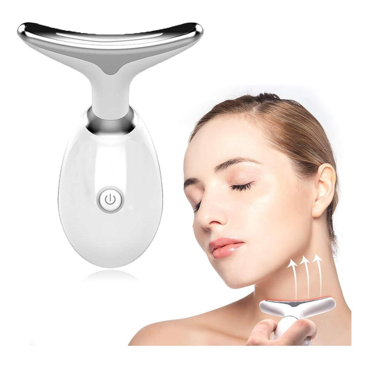 GENERICO - Masajeador Facial Ultrasonido para Cuidado del Cuello y Piel