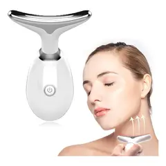 GENERICO - Masajeador Facial Ultrasonido para Cuidado del Cuello y Piel