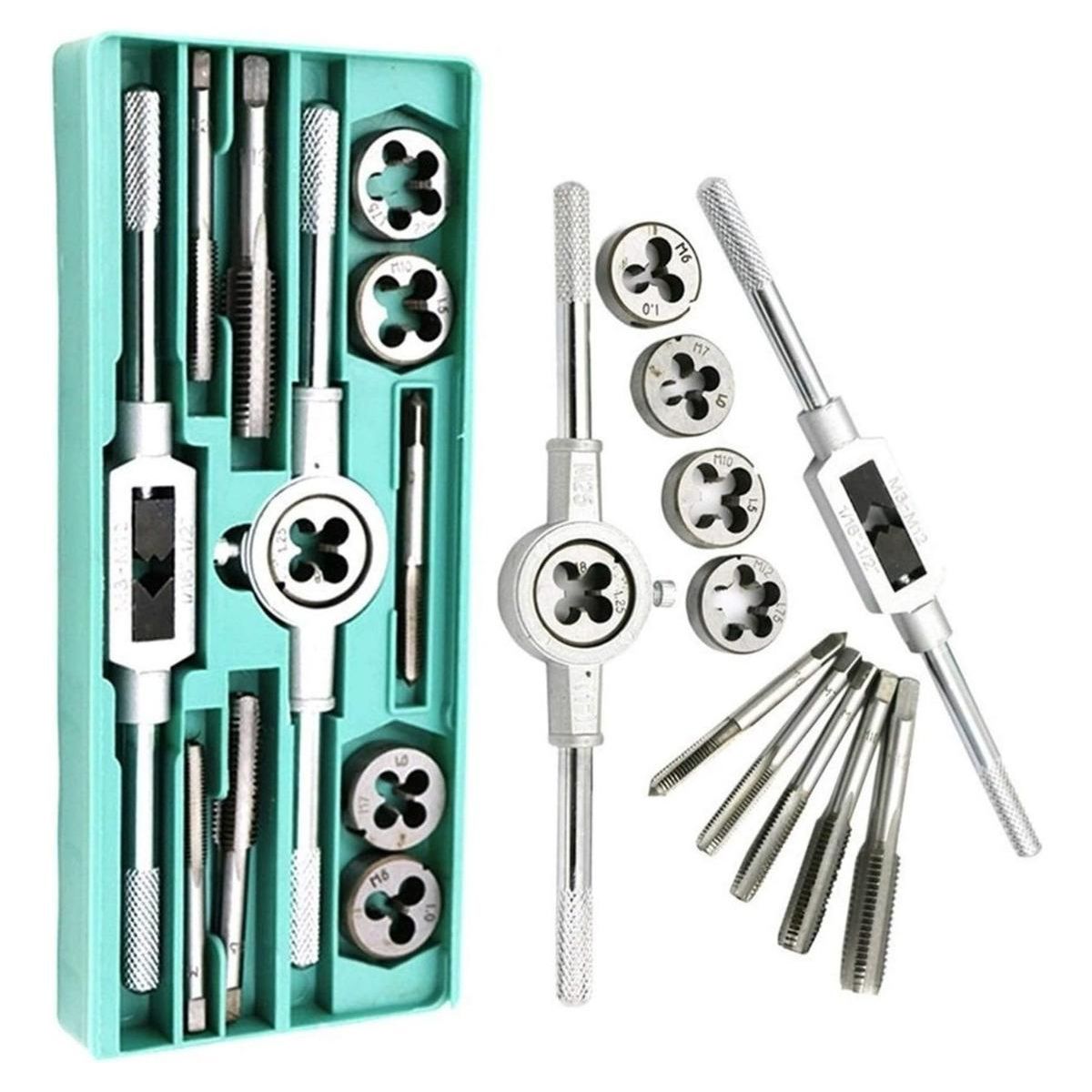 GENERICO - Set de 20 Piezas de Terrajas y Grifos Milimétricos