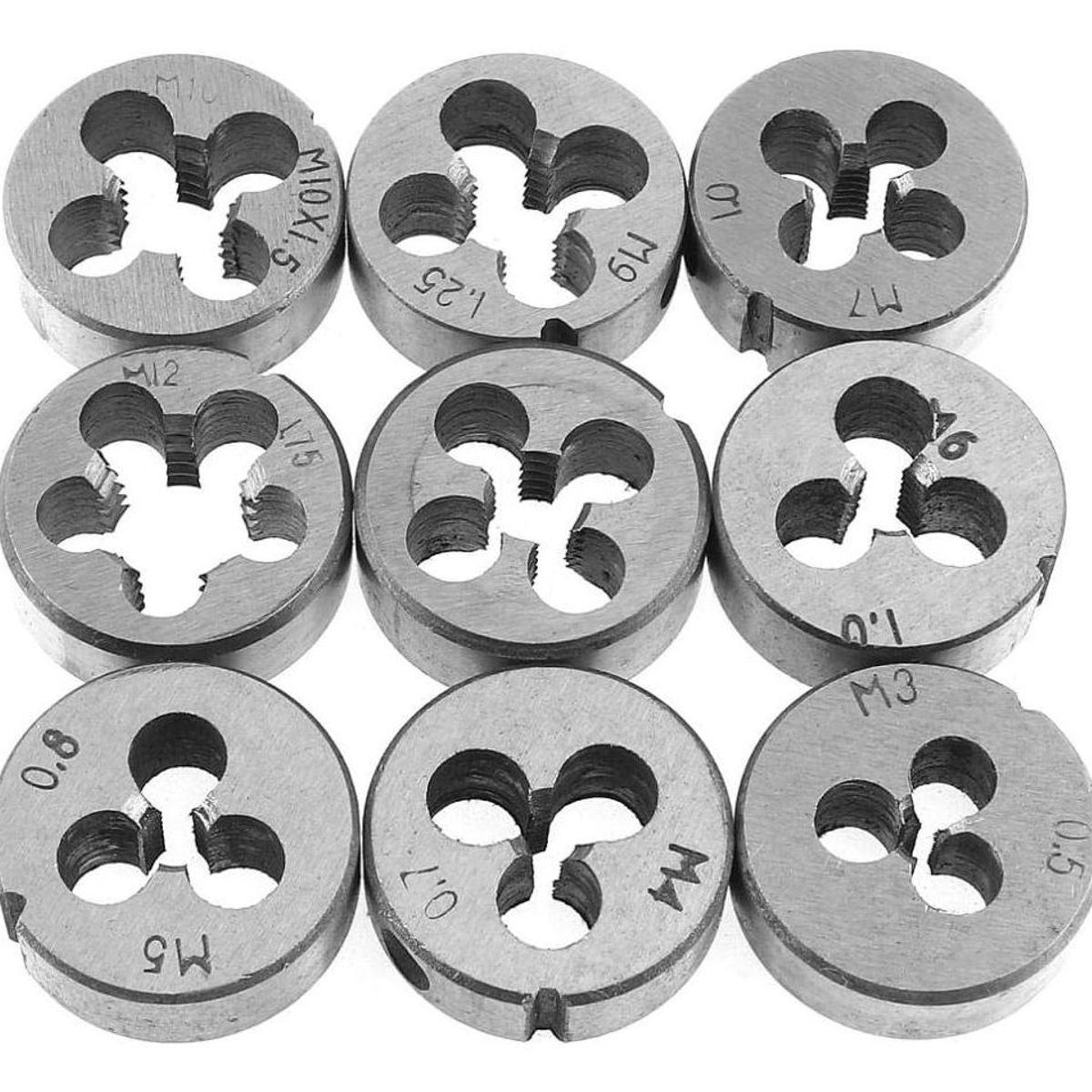 GENERICO - Set de 20 Piezas de Terrajas y Grifos Milimétricos