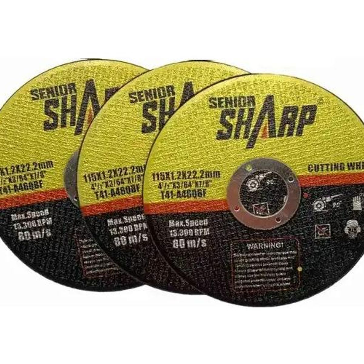 Pack de 50 Discos de Corte para Metal 115 mm, marca GENERICO - Foto Principal