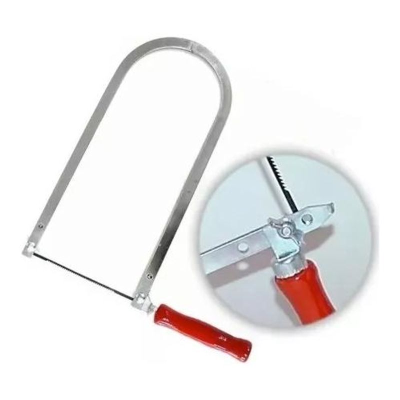 GENERICO - Marco Arco Sierra Mini Serrucho de 55 Pulgadas para Madera