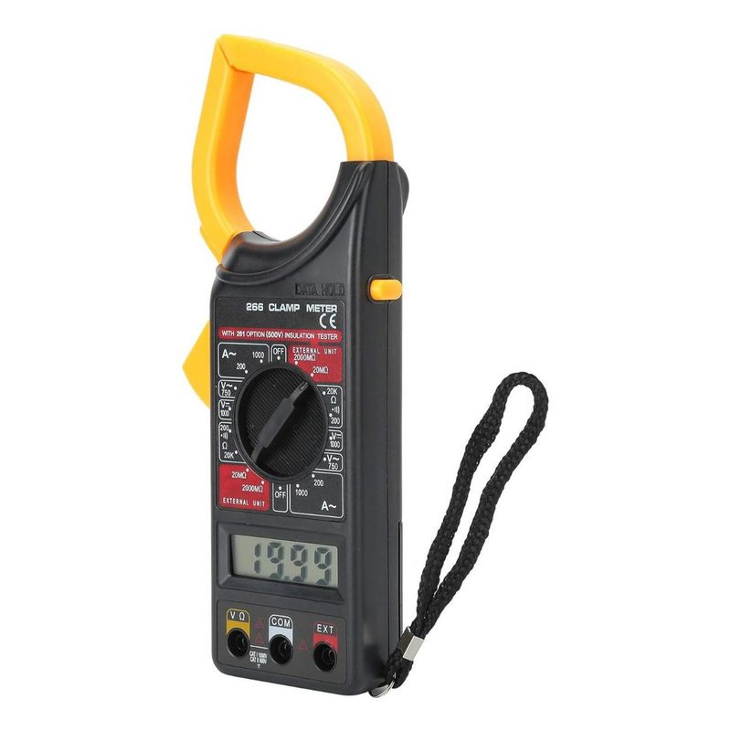 GENERICO - Multitester Digital de Tenaza para Medición Precisa
