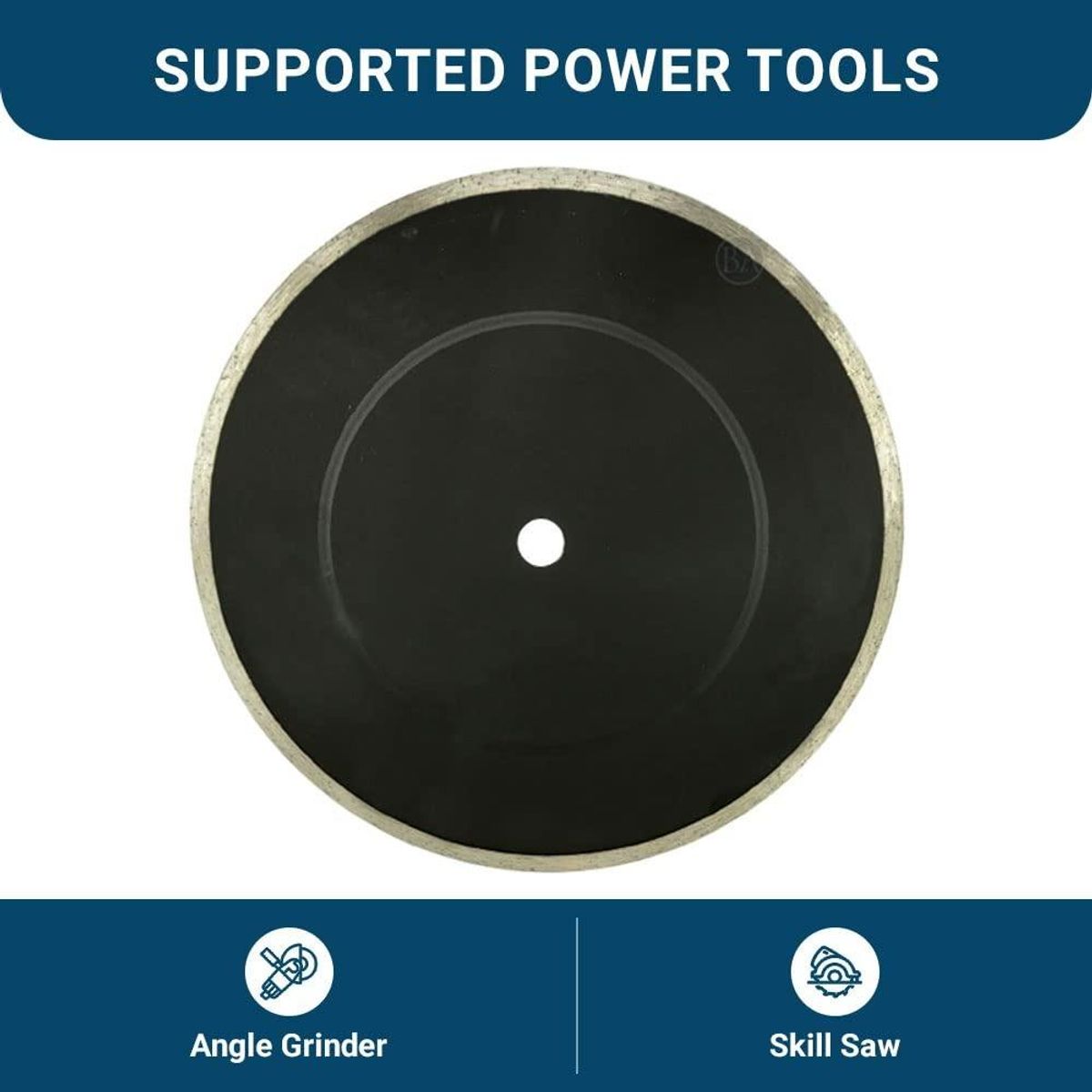 GENERICO - Disco de Diamante Liso para Cortadora Angular 4 12"