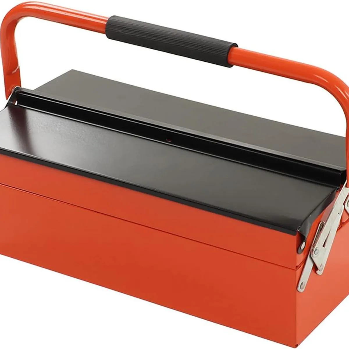 GENERICO - Caja de Herramientas Metálica Articulada 55x15 cm