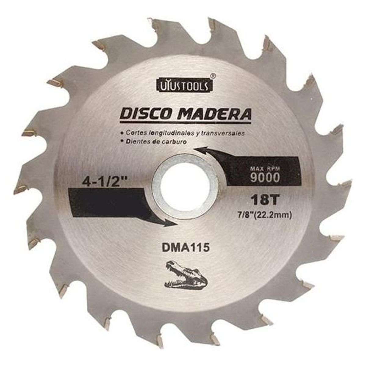GENERICO - Disco de Sierra Circular de 115 mm para Cortes Precisos