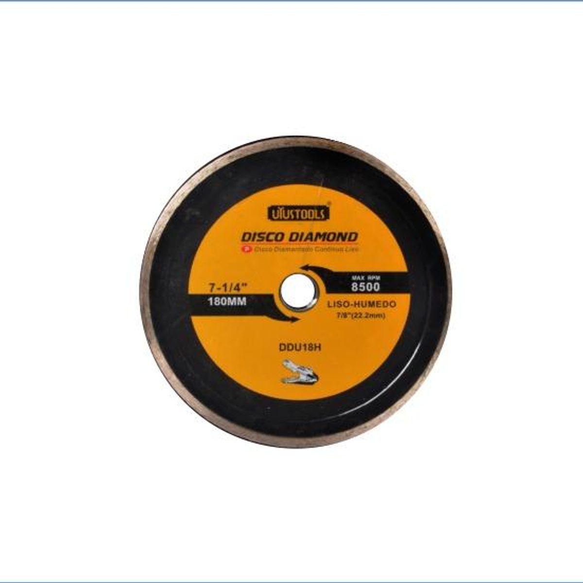 GENERICO - Disco de Diamante Liso para Cortadora Angular de 7 14"