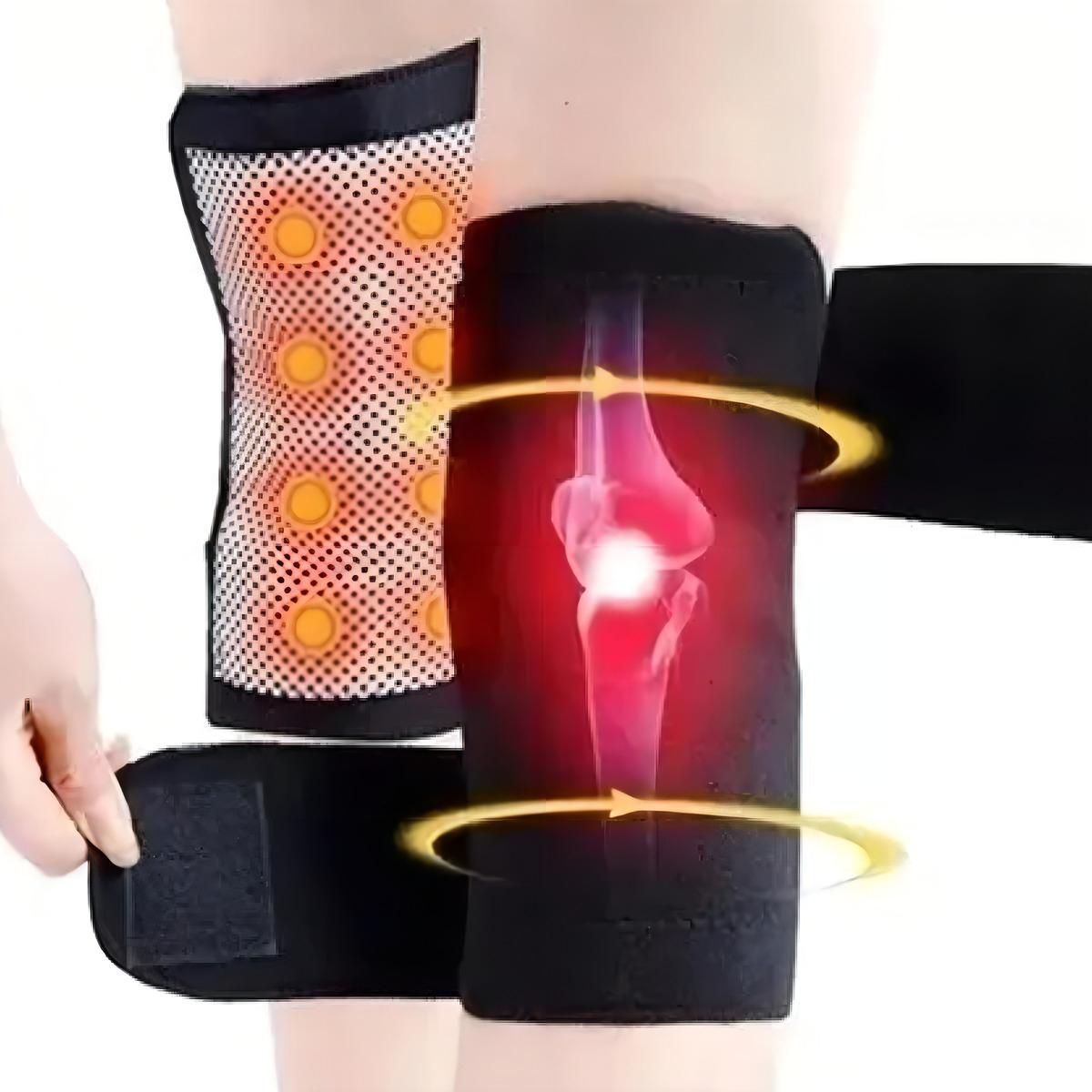 GENERICO - Rodillera Magnética con Turmalina para Artritis - Talla G