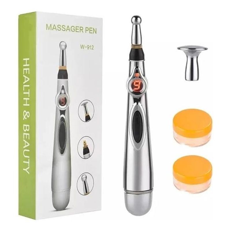 GENERICO - Masajeador Eléctrico Portátil para Acupuntura y Bienestar