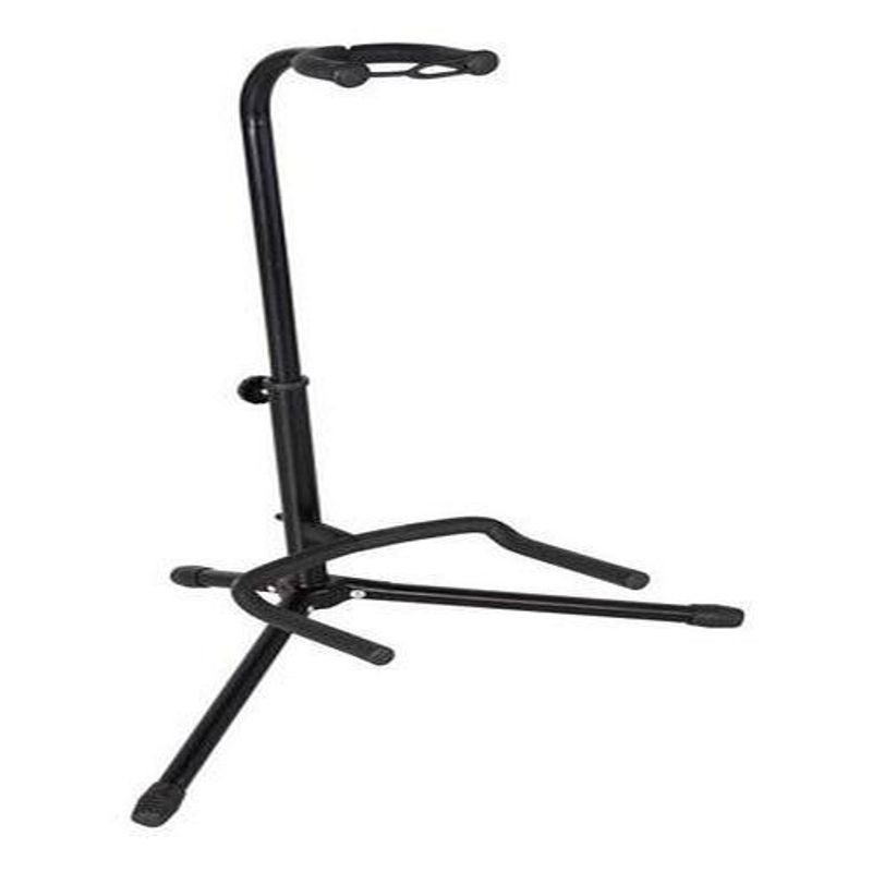 GENERICO - Atril Soporte Ajustable Para Guitarra y Bajo Color Negro