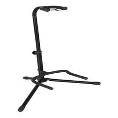 GENERICO - Atril Soporte Ajustable Para Guitarra y Bajo Color Negro