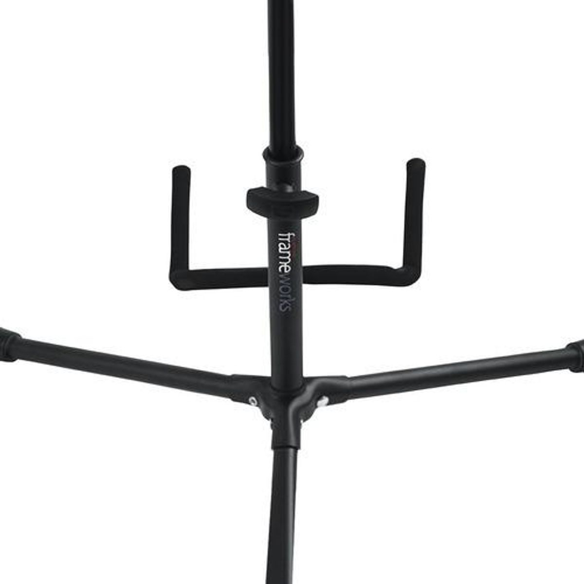GENERICO - Atril Soporte Ajustable Para Guitarra y Bajo Color Negro