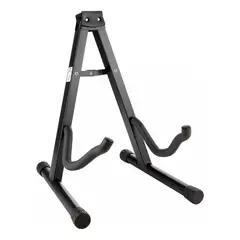 GENERICO - Soporte Plegable para Guitarra y Bajo Color Negro