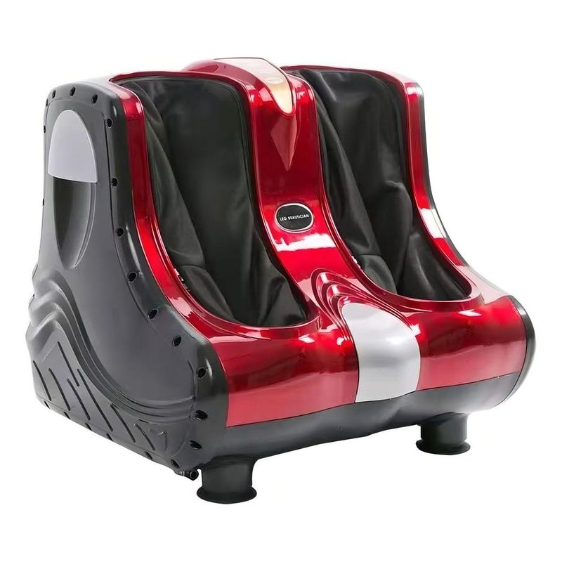 GENERICO - Masajeador Eléctrico Shiatsu para Pies y Piernas RojoNegro