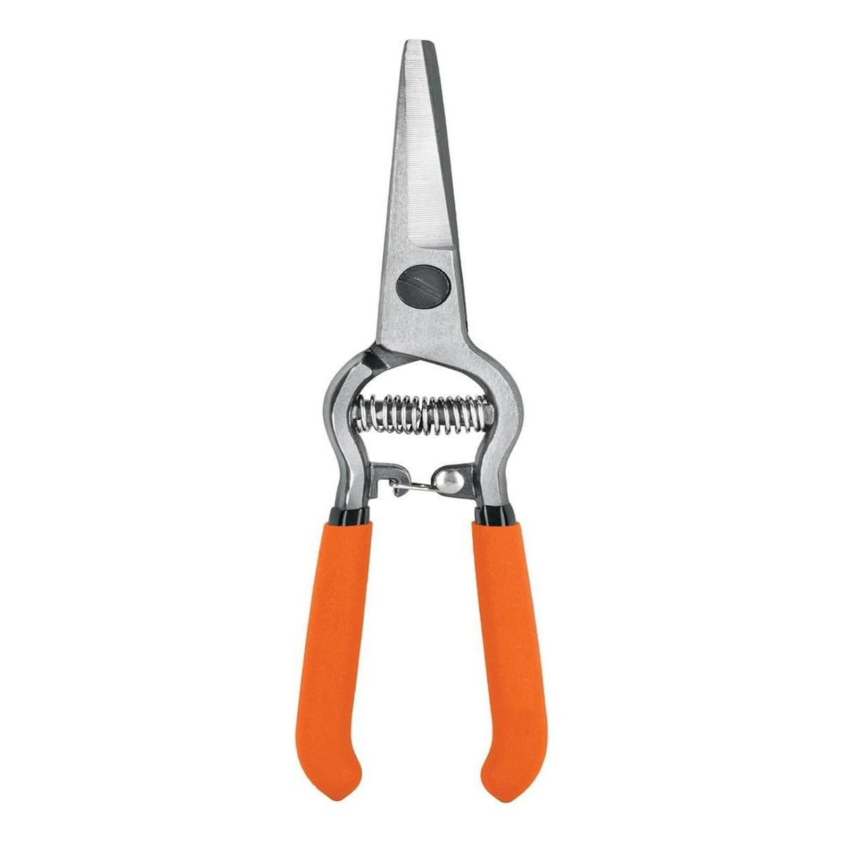 GENERICO - Tijera de Poda 6" con Cuchilla Delgada y Mangos Antideslizantes