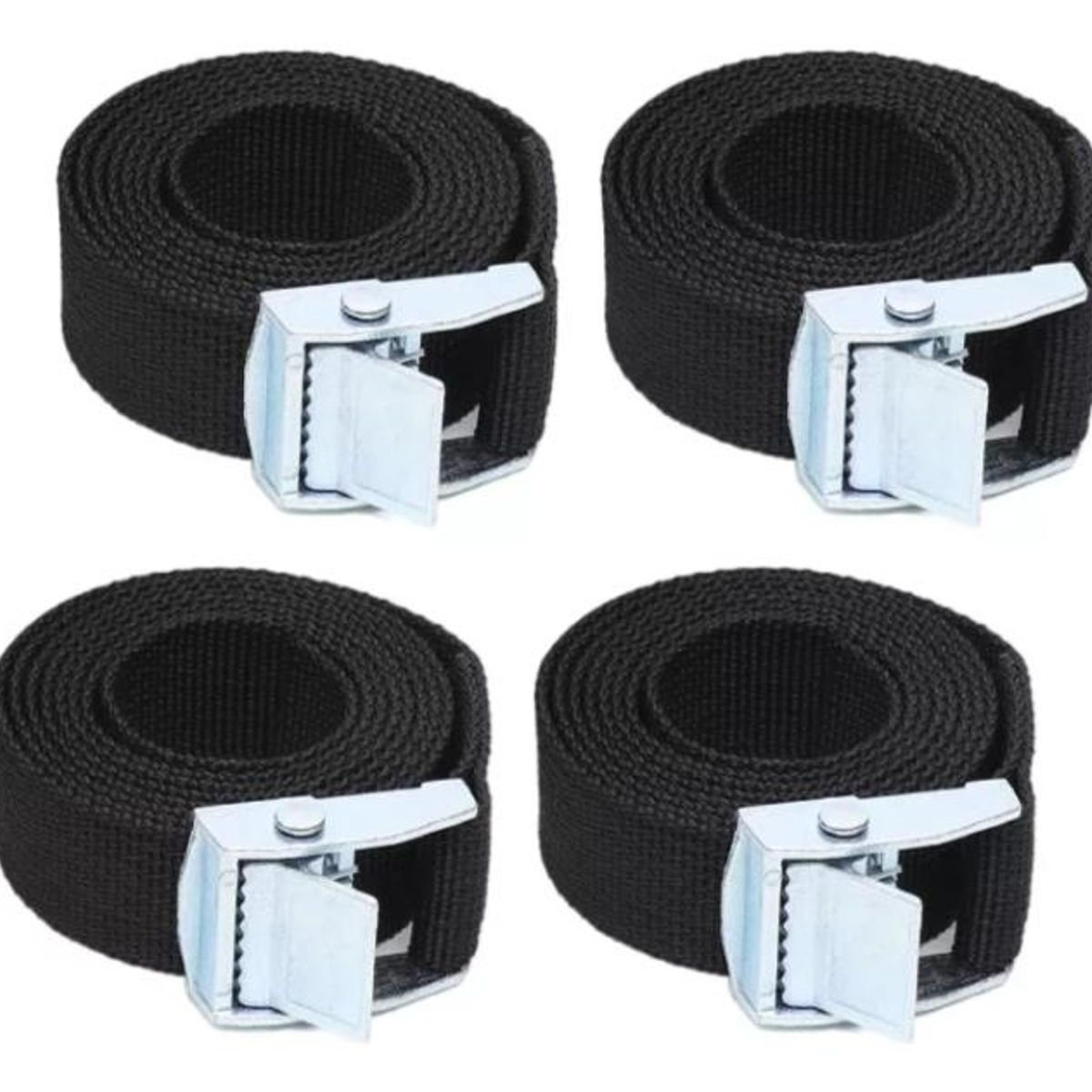 GENERICO - Correas de Amarre Trinquete de 2m para Cargas Fuertes