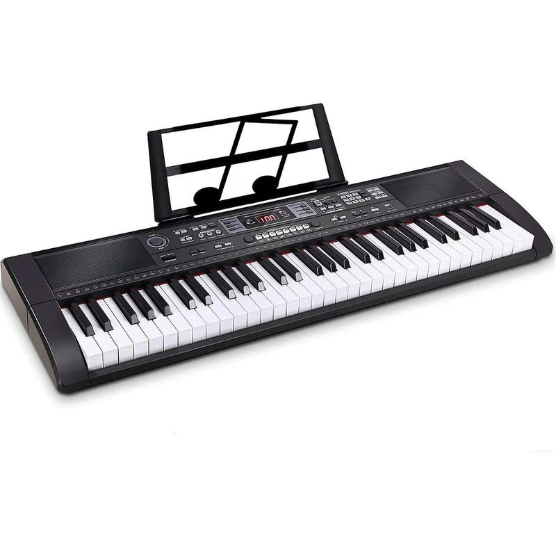 GENERICO - Teclado Musical Profesional de 61 Teclas para Piano