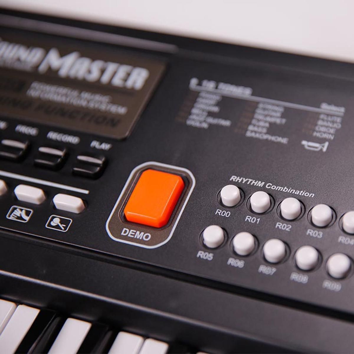 GENERICO - Teclado Digital de 61 Teclas con Altavoces y Soporte