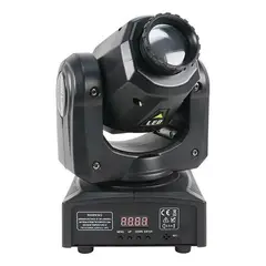 GENERICO - Foco Proyector Móvil LED RGB DMX para Eventos y Fiestas