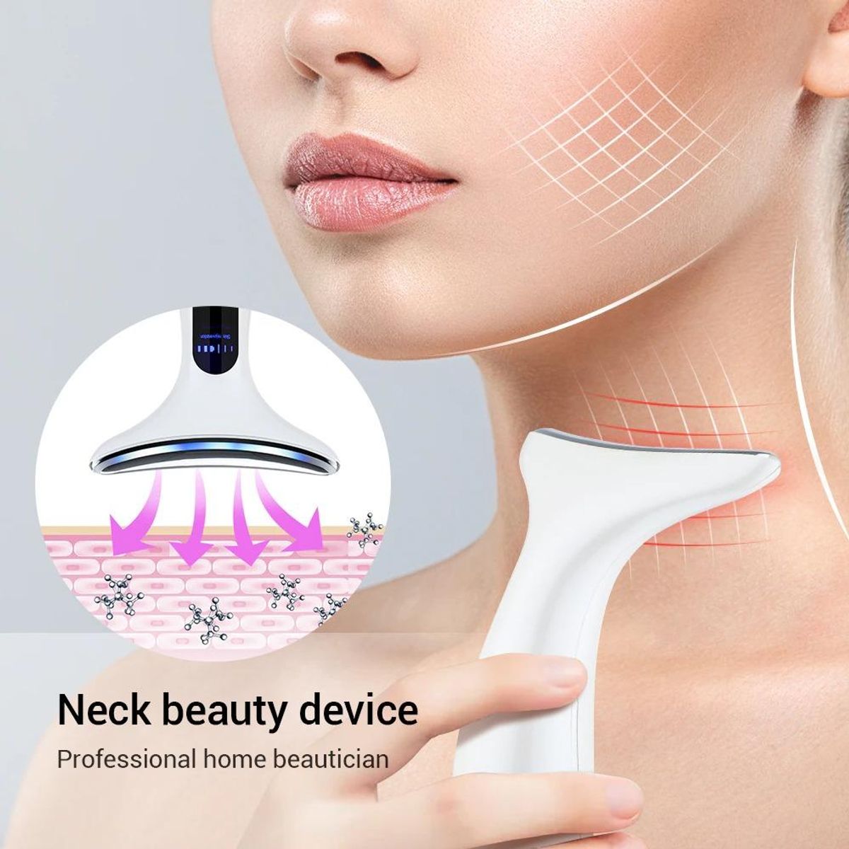 GENERICO - Masajeador Reductor de Papada y Terapia Facial