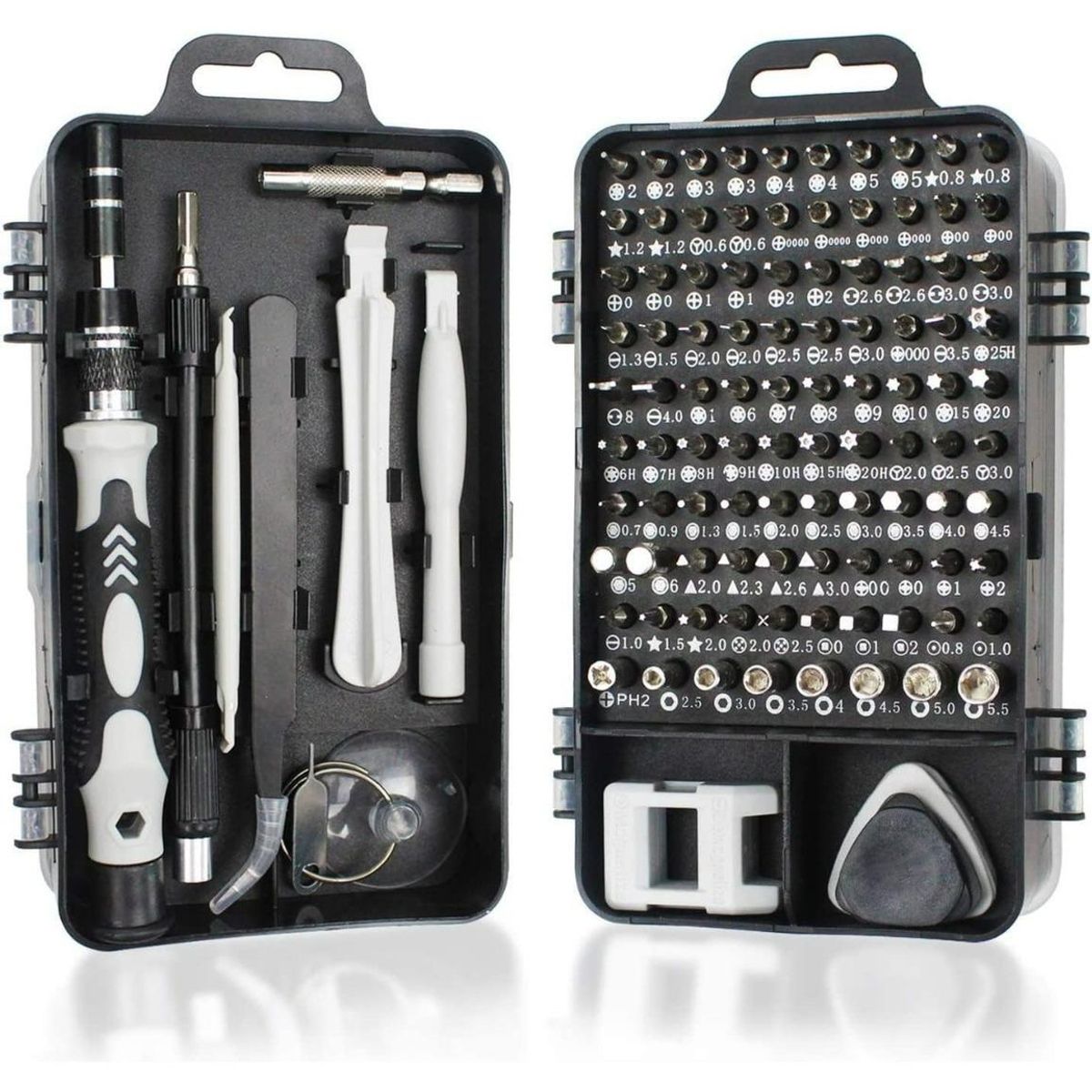 GENERICO - Juego de 115 Puntas de Destornillador Multifuncional