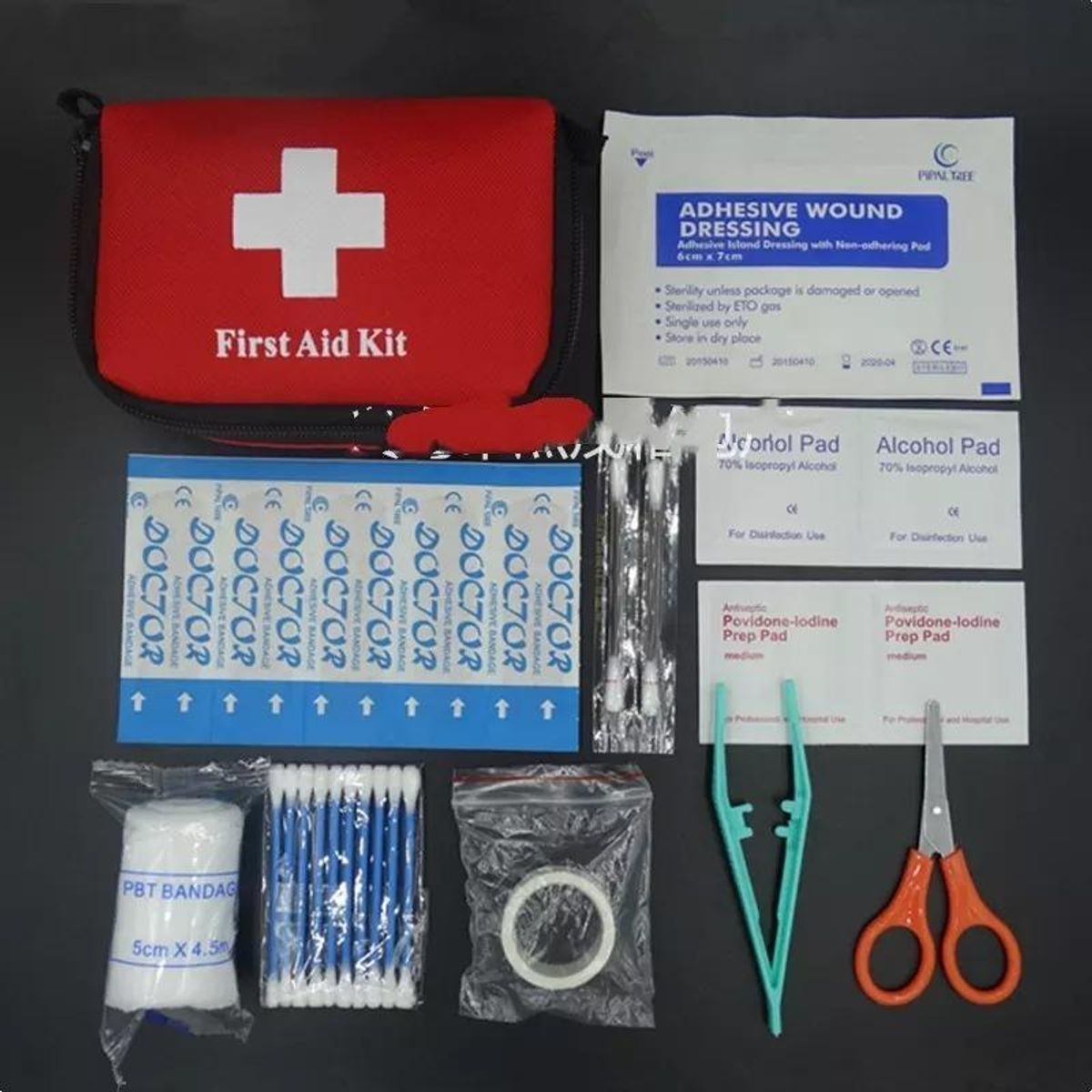 GENERICO - Botiquín de Primeros Auxilios Compacto y Resistente al Agua