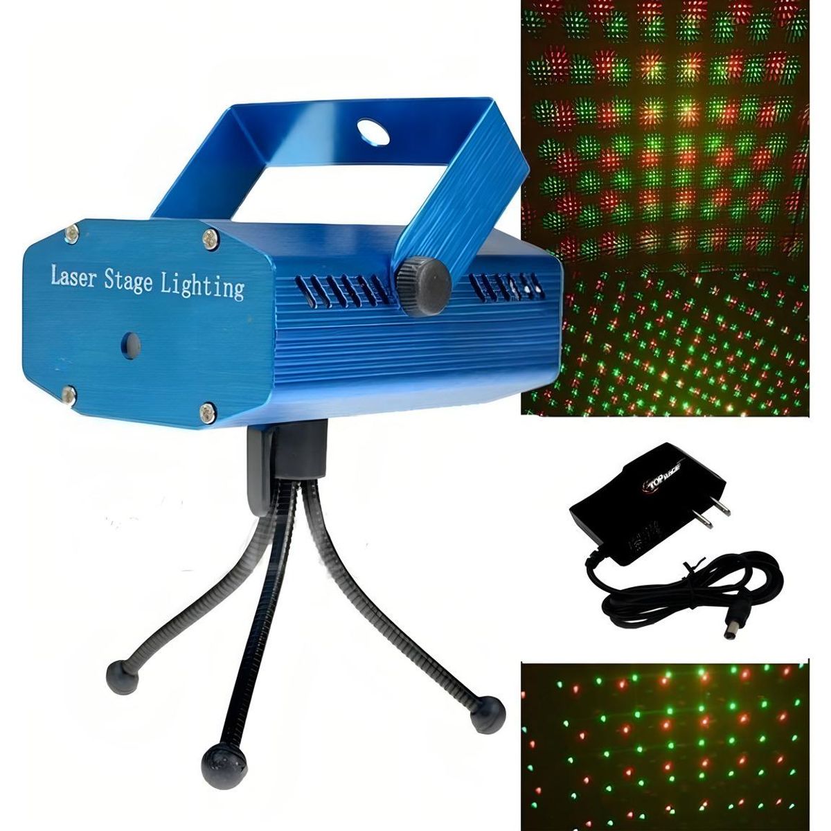 GENERICO - Proyector Laser de Fiesta con Luces Rojas y Verdes