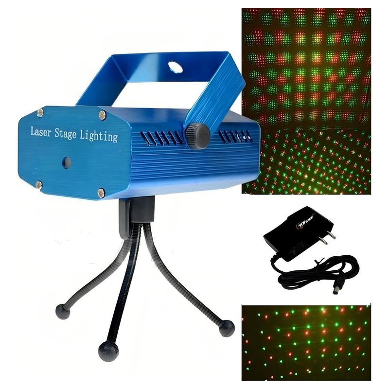 GENERICO - Proyector Laser de Fiesta con Luces Rojas y Verdes