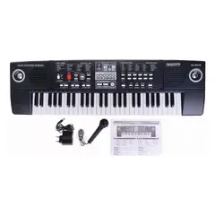 GENERICO - Teclado Musical Infantil de 54 Teclas con Ritmos Integrados