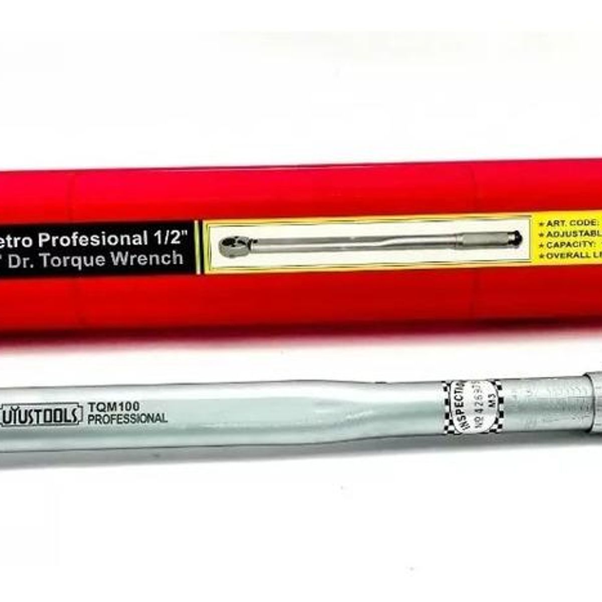 GENERICO - Llave de Torque 12" 30-150 Lbs con Estuche