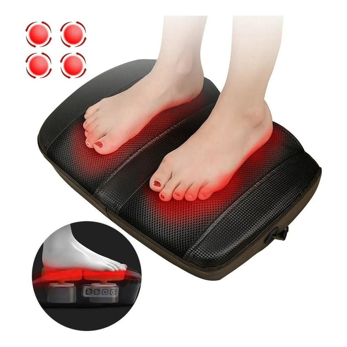 GENERICO - Masajeador Eléctrico Shiatsu para Pies y Piernas
