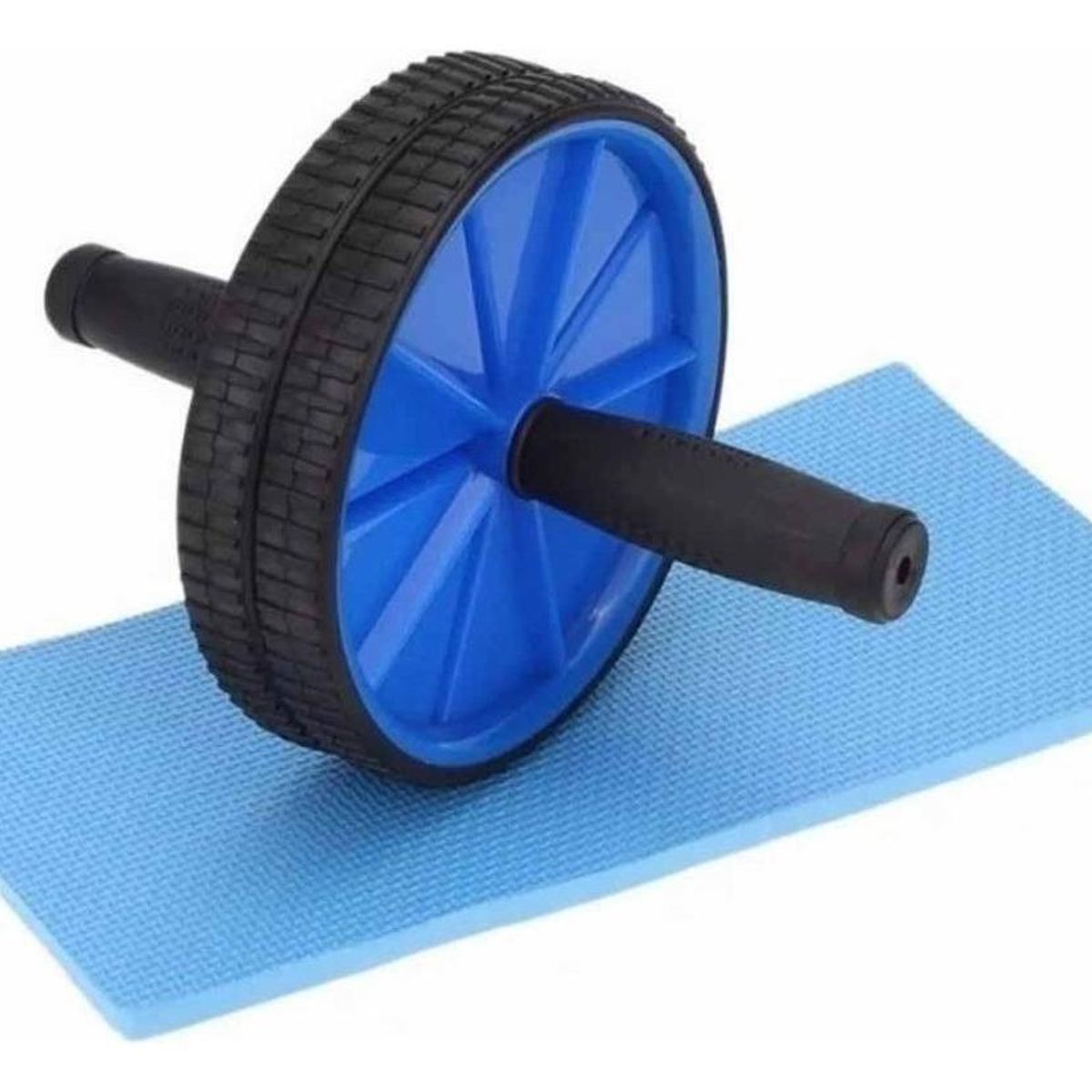 GENERICO - Rueda Abdominal con Colchoneta para Ejercicio Eficaz
