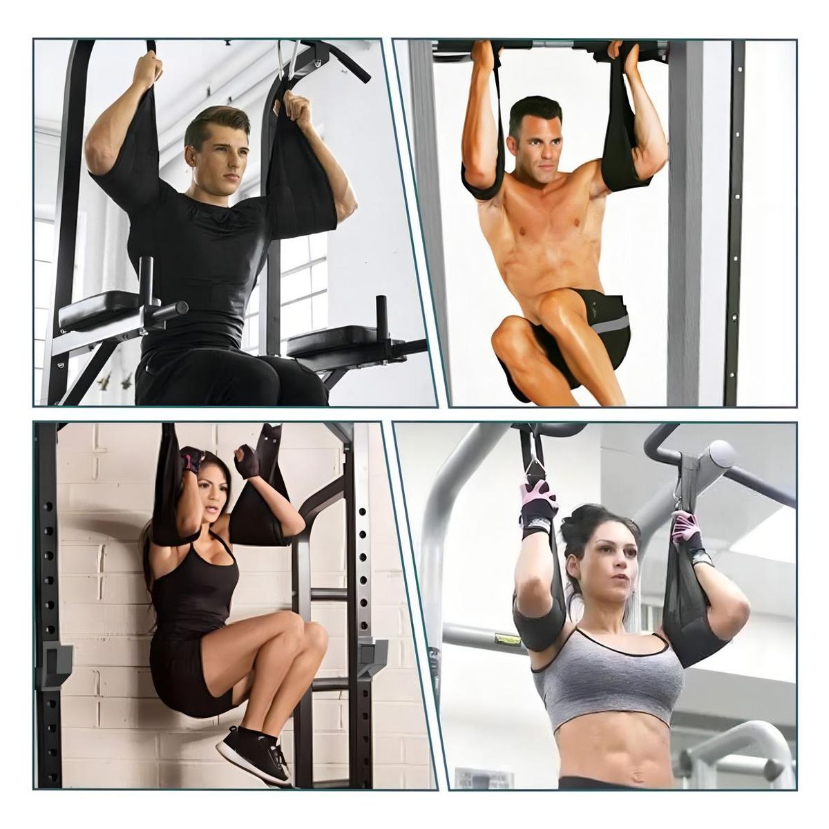 GENERICO - Correas Ajustables para Entrenamiento Abdominal