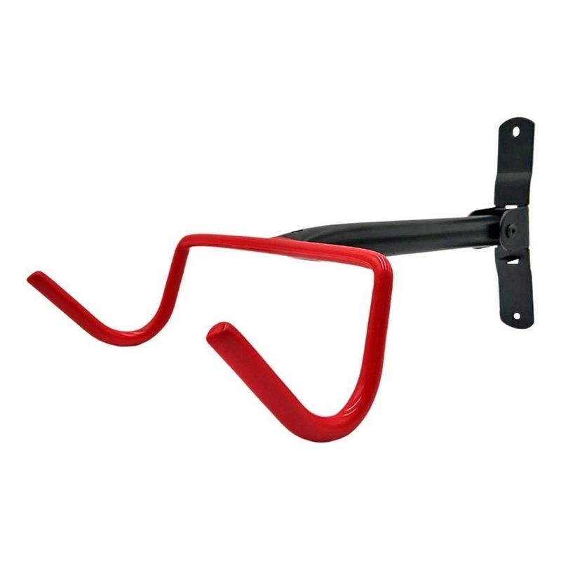 GENERICO - Soporte de Pared Abatible para Bicicleta de Acero Negro