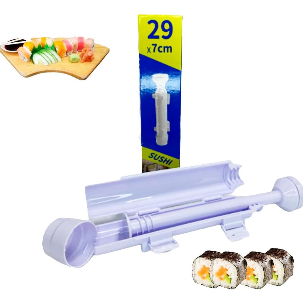 GENERICO - Máquina para Hacer Sushi Roll Perfecto en Casa