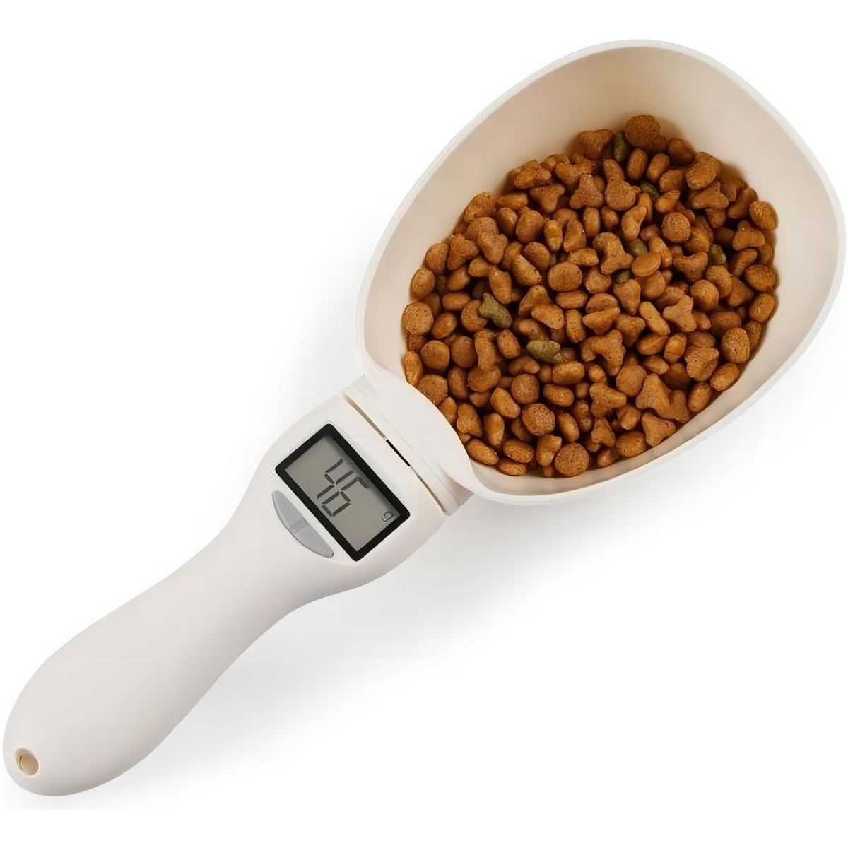 GENERICO - Cuchara Medidora Grande Digital Beige Multiusos