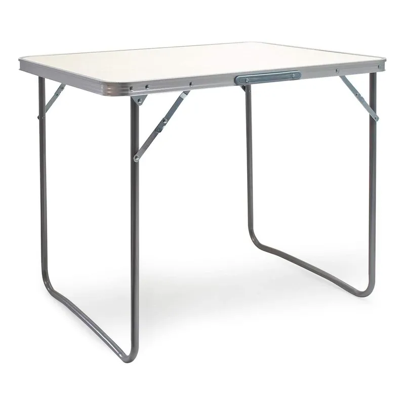 GENERICO - Mesa Plegable de Aluminio Portátil para Camping 50x70 cm