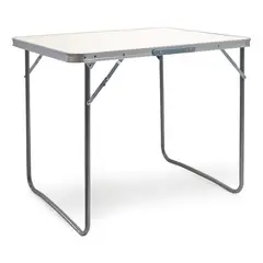GENERICO - Mesa Plegable de Aluminio Portátil para Camping 50x70 cm