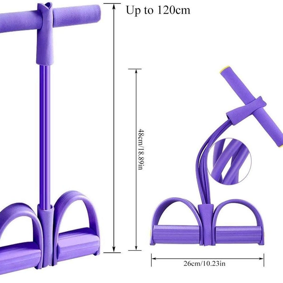 GENERICO - Banda Elástica Resistencia para Ejercicios de Fitness