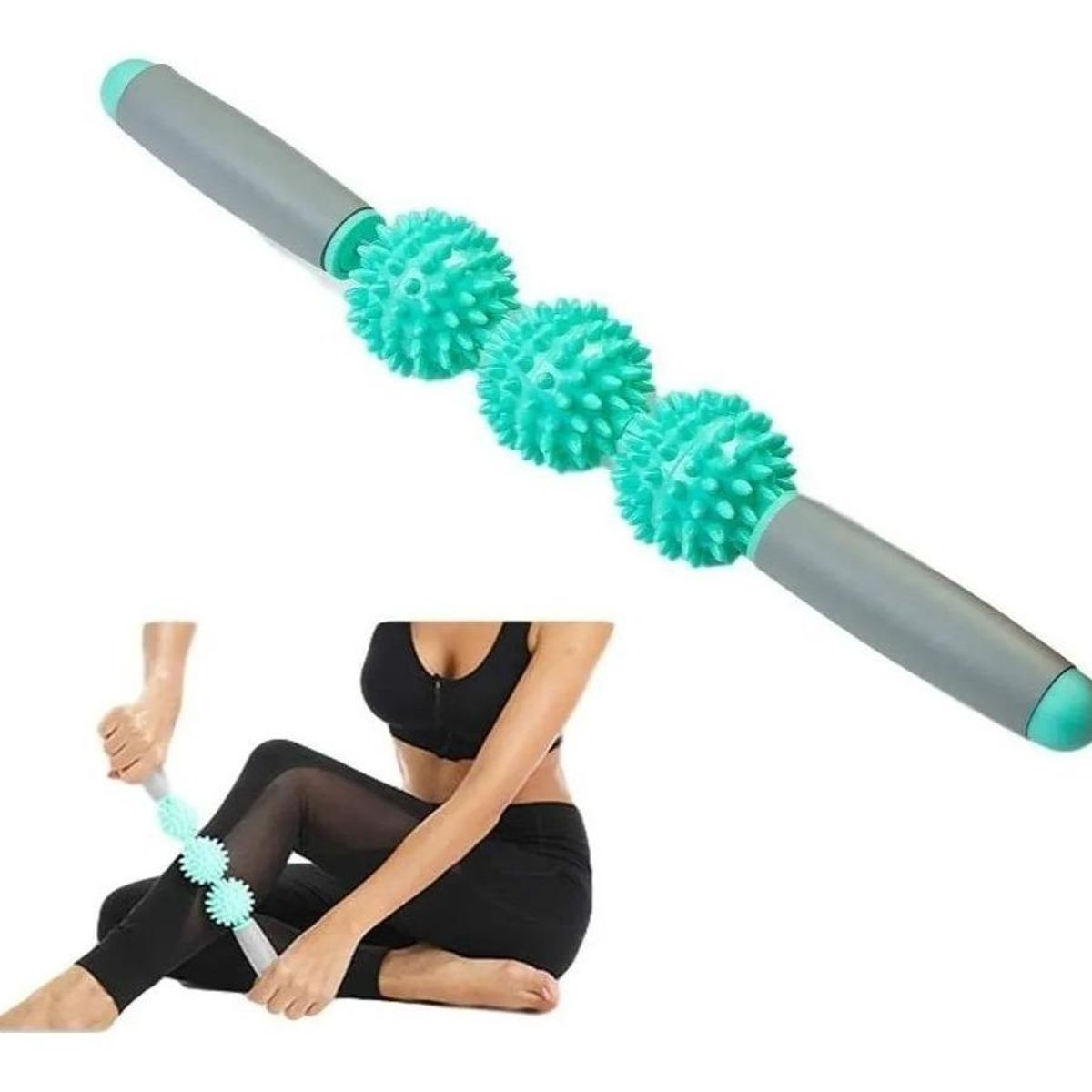 GENERICO - Rodillo de Masaje Fascia para Relajación Muscular