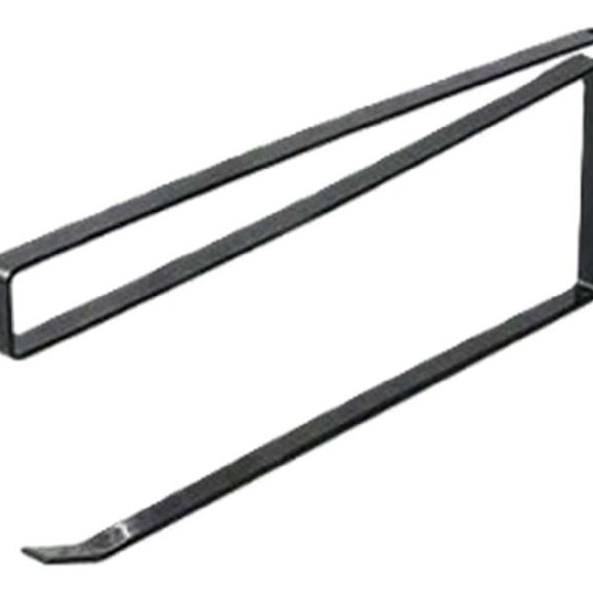 GENERICO - Soporte Colgador Metálico Negro para Toallas y Papel