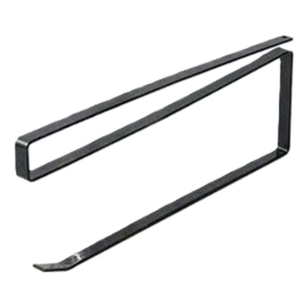 GENERICO - Soporte Colgador Metálico Negro para Toallas y Papel