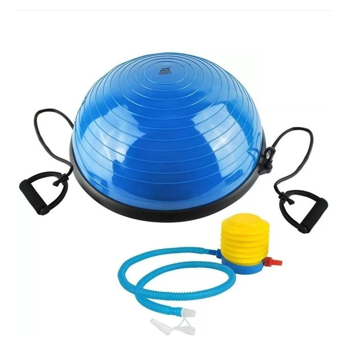 GENERICO - Bosu Gym Balance Trainer con Bandas de Resistencia 64cm