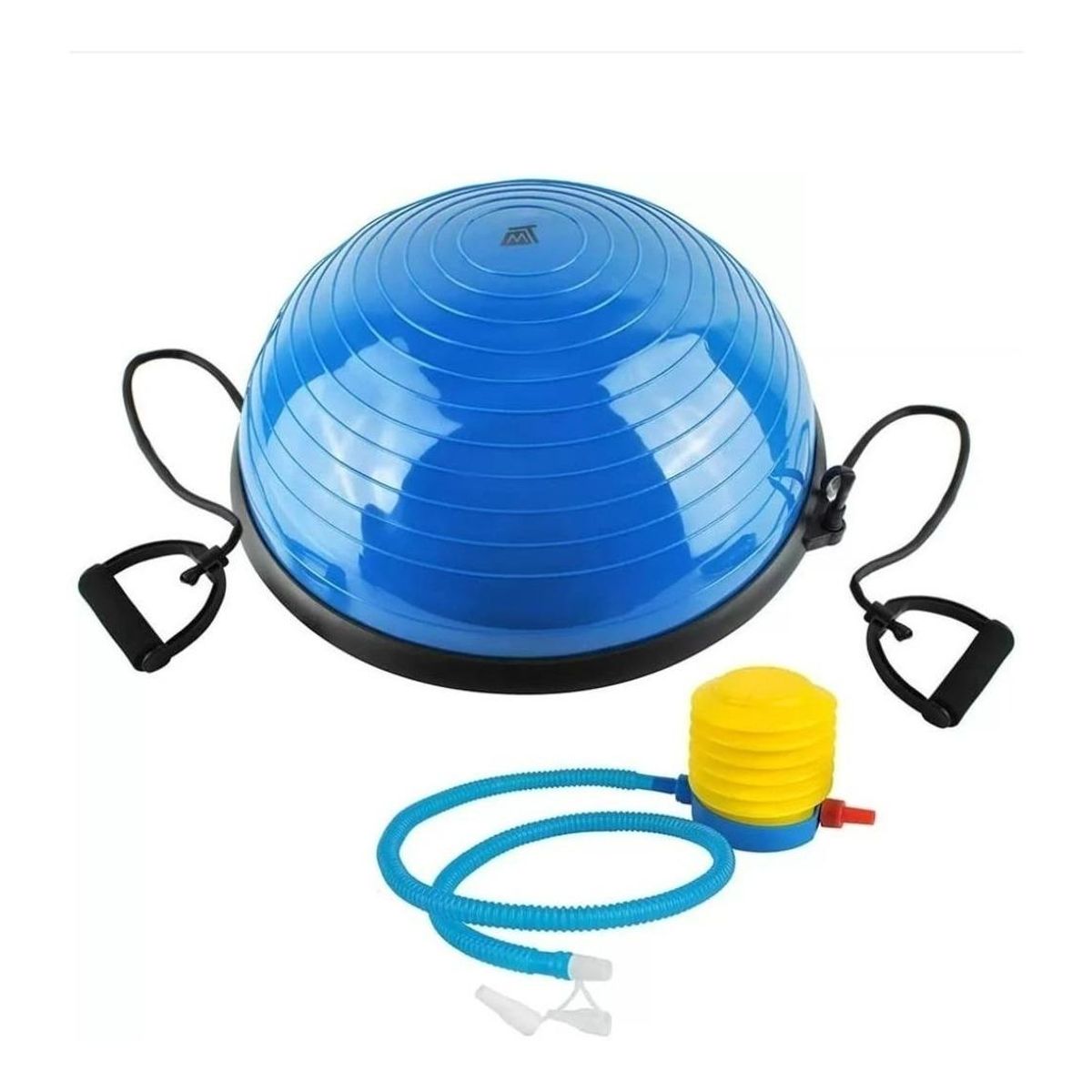 GENERICO - Bosu Gym Balance Trainer con Bandas de Resistencia 64cm