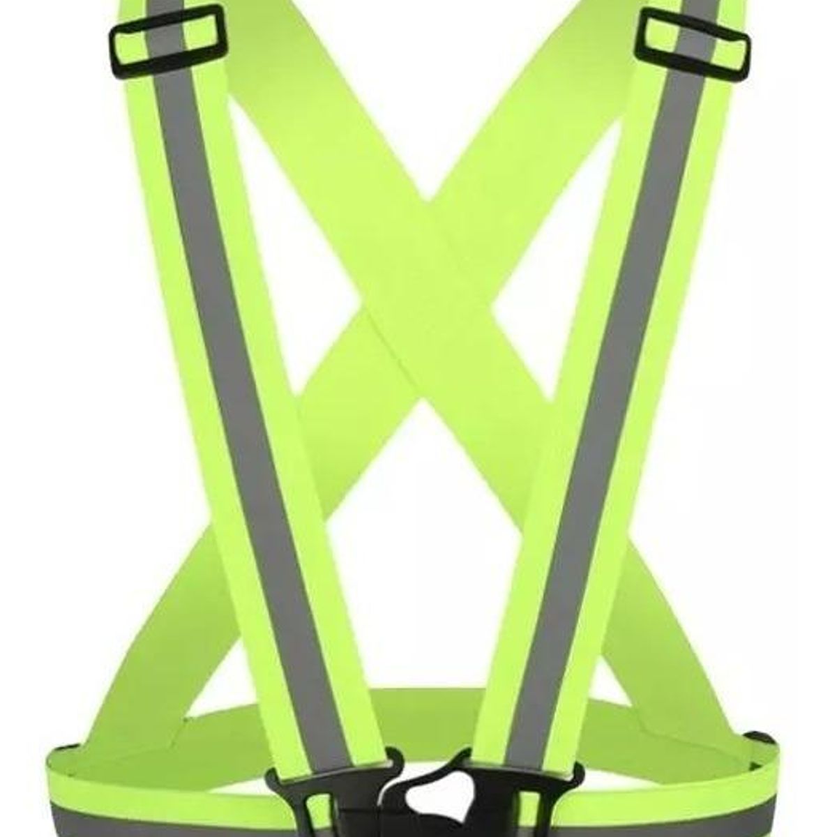 GENERICO - Chaleco Reflectante Ajustable para Uso en Exterior