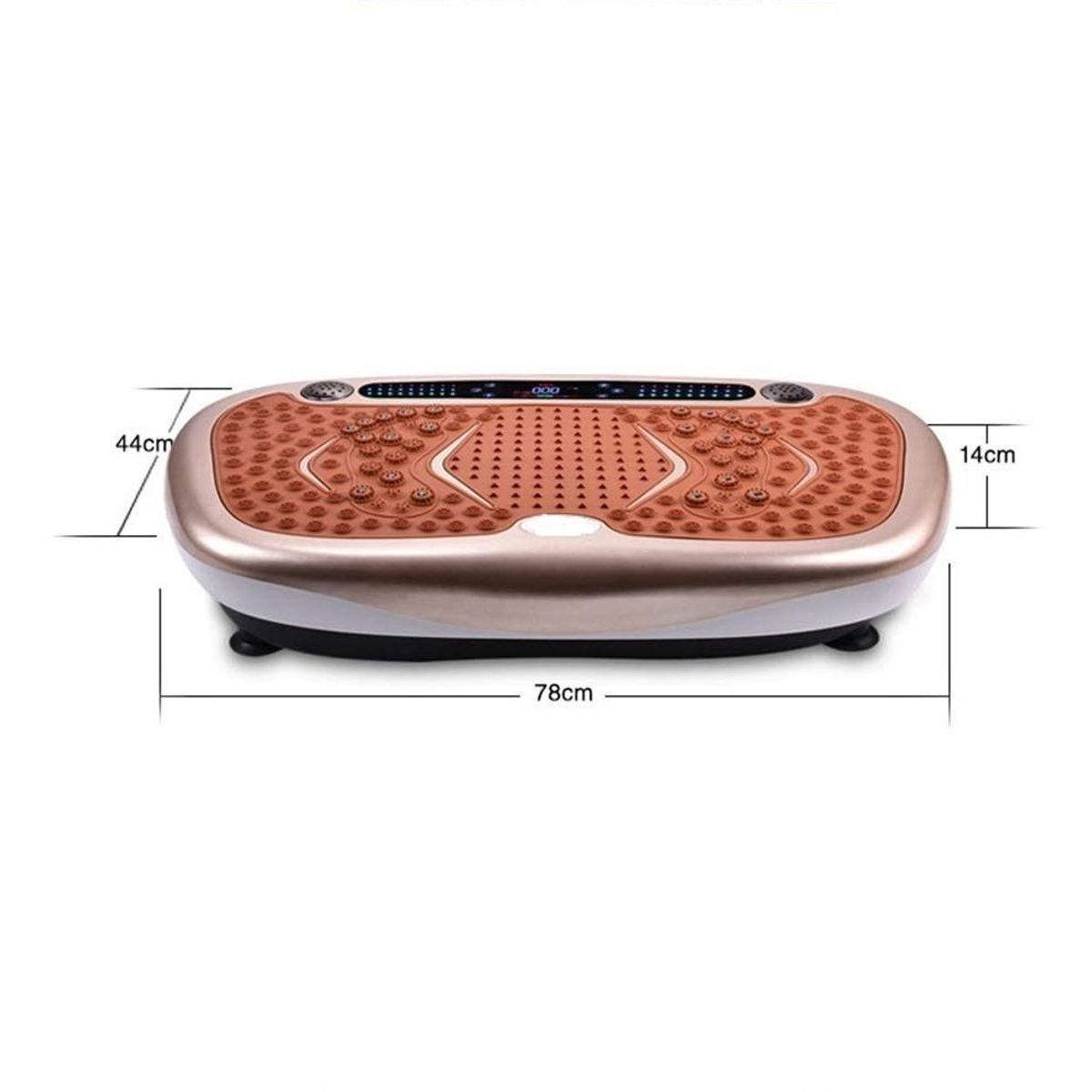 GENERICO - Plataforma Vibratoria con Bandas y Control Remoto 120 Niveles