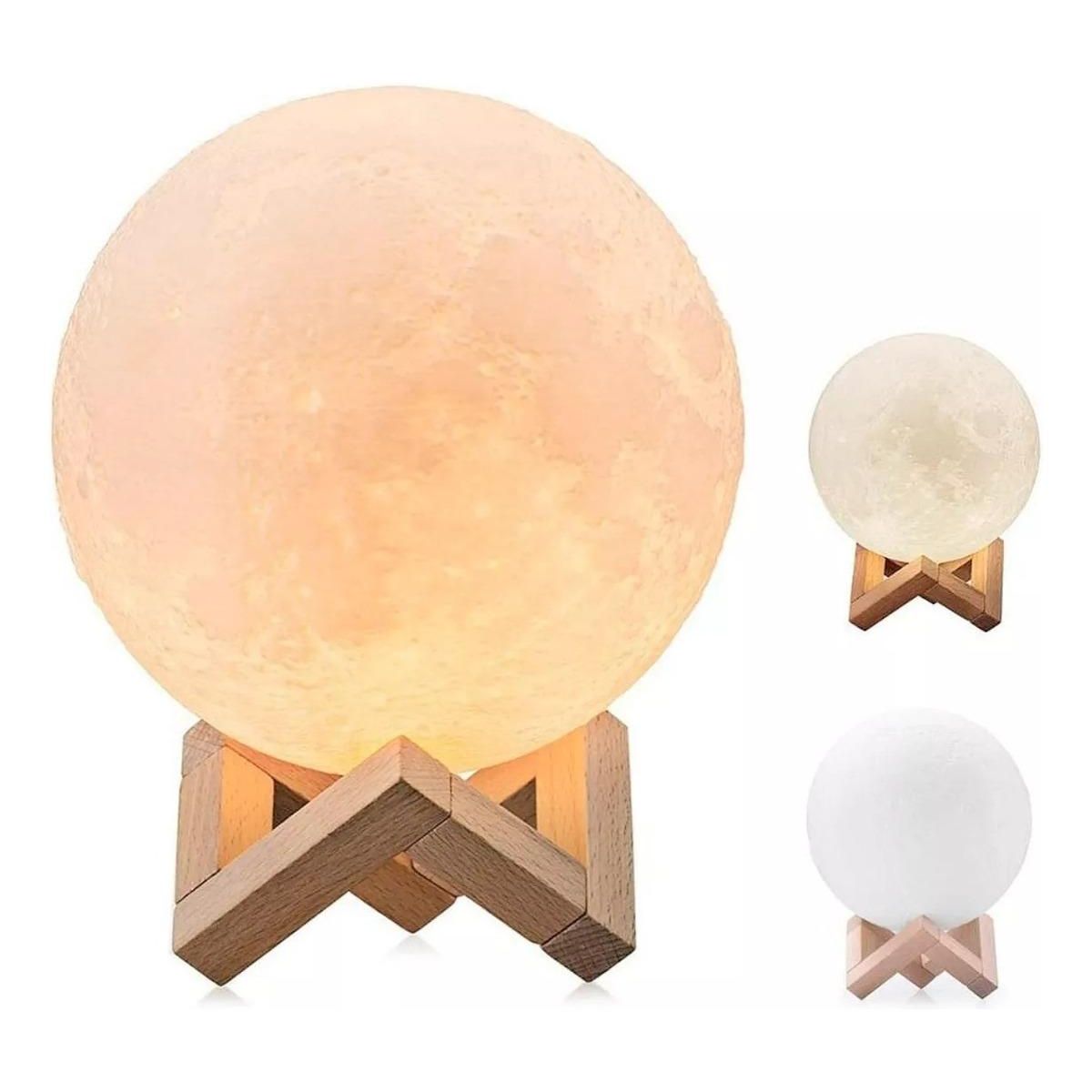 GENERICO - Humidificador Difusor de Aromaterapia 880ml Lámpara Luna 3D